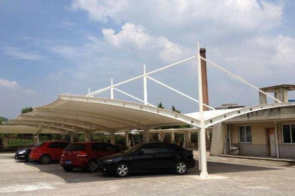寧波*公司膜結構停車棚！